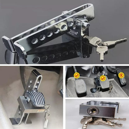 Universal Car Stainless Steel Pedal Lock