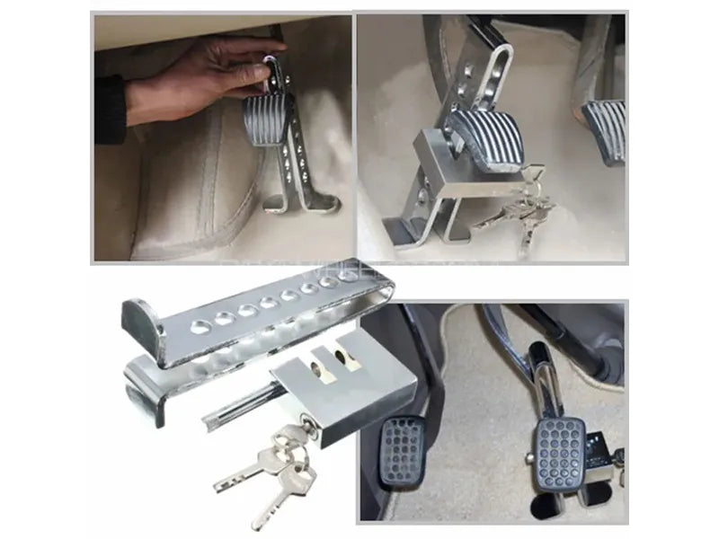 Universal Car Stainless Steel Pedal Lock